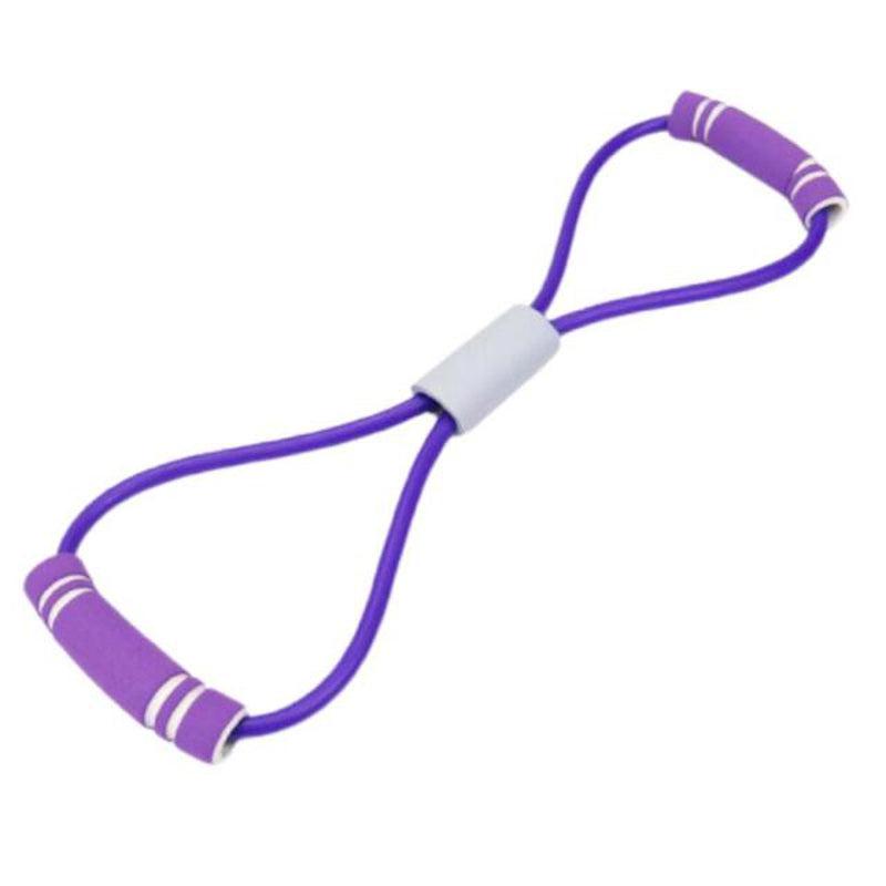 Elastic Yoga Pull Rope - Versatile Chest Expander for Home Workouts